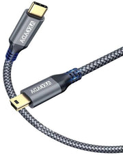 Cavo USB Type C da 3M per MacBook 12 pollici e Google Pixel - Grigio