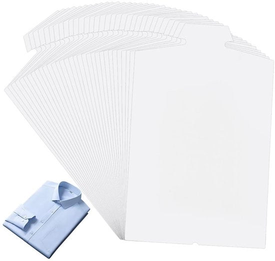 Map di Stoccaggio 30 Pezzi - Pannelli di Ripiegamento Opportuni - Modelli di Cartone - Bianco - 21,6x34,9 cm - Ideale per l'Organizzazione