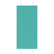 Tenda Plissettata Verde petrolio 60x150 cm Larghezza Tessuto