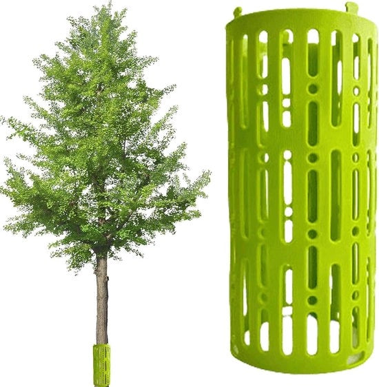 12 pezzi di protezione della cima degli alberi (20 x 30 cm) - Protezioni espandibili per steli con aperture di ventilazione - Proibito selvaggio rete di protezione degli alberi