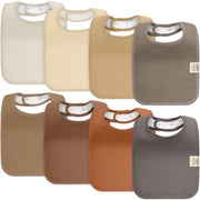 8 pacchi di salviette biologiche per bambini, superassorbenti in cotone, per neonati, bambini con denti da latte e bambini in crescita, lavabili in lavatrice (terracotta)