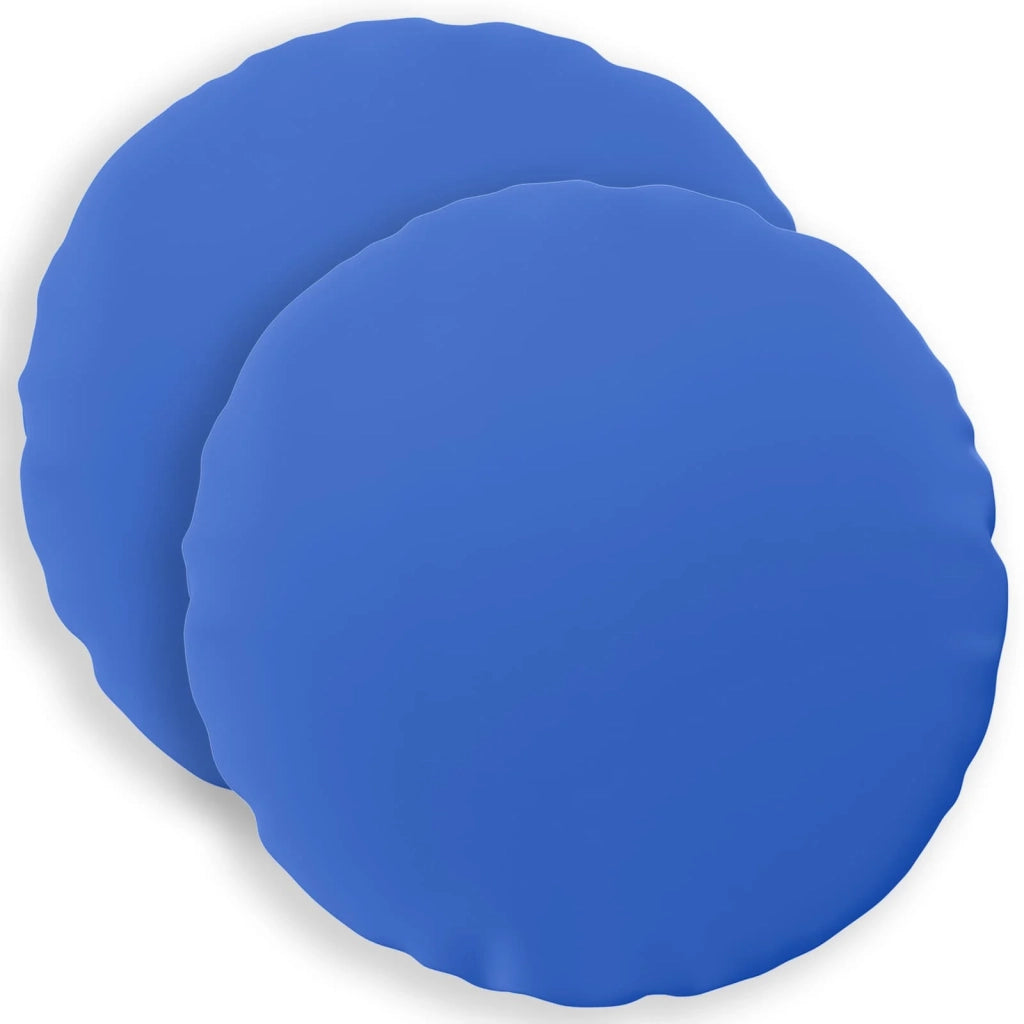 Federa 2 pcs HEERLEN Blu Reale Ø 60 cm Poliestere 922995