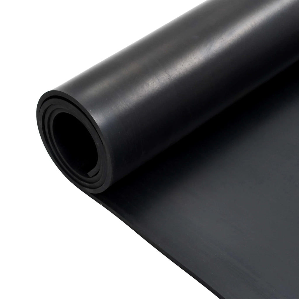 Tappeto per pavimento Nero 1,2 x 2 m Gomma