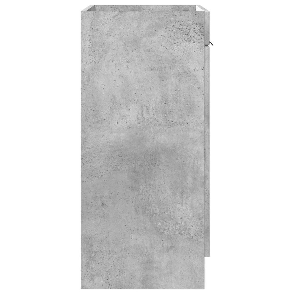 Mobiletto da bagno sotto il lavello Grigio Cemento 890107