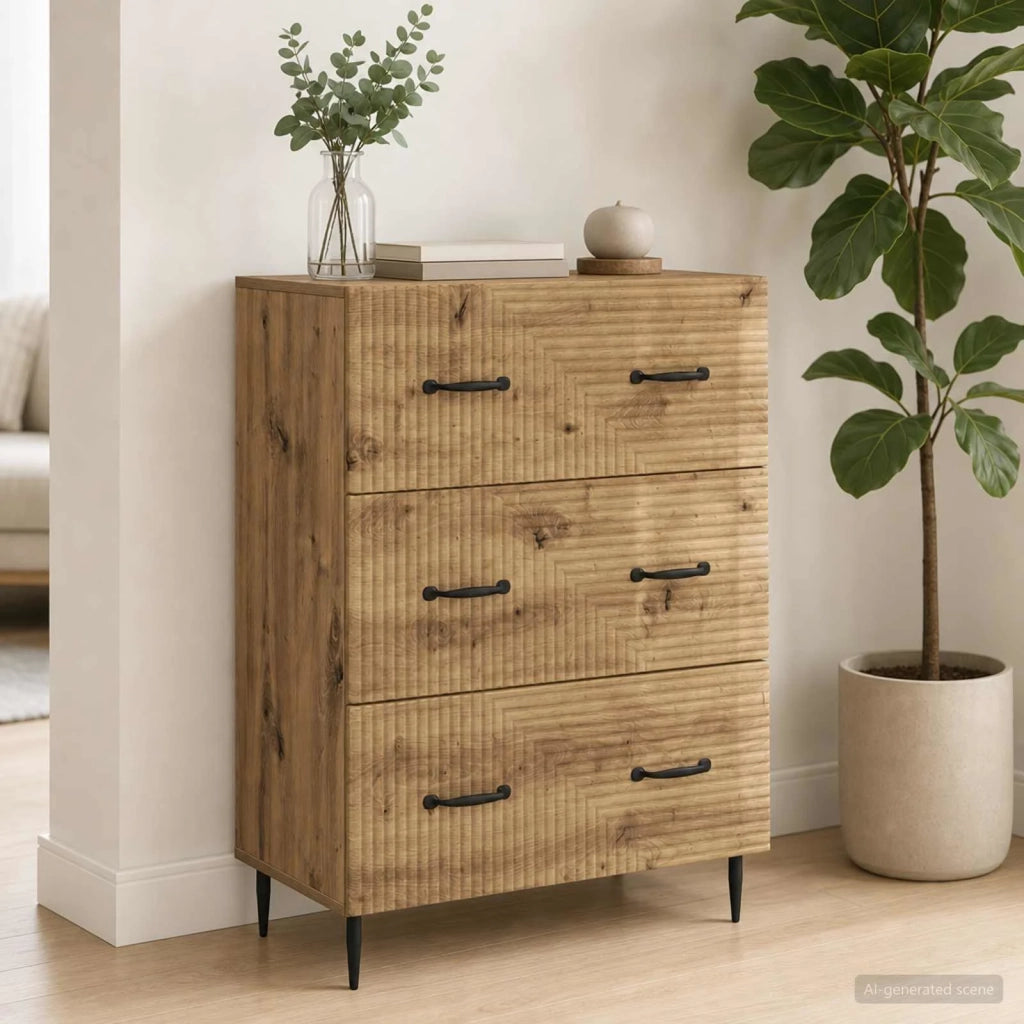 Mobile con Cassetti Rovere Artigianale 66 x 34,5 x 89,5 cm 894844