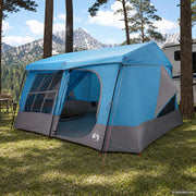 Tenda familiare con telo da pioggia resistente all'acqua Blu 42042247
