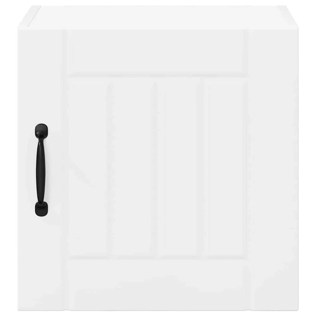 Set di 2 pensili da cucina moderni e funzionali 40 x 31 x 40 cm in legno composito bianco 02_0053904