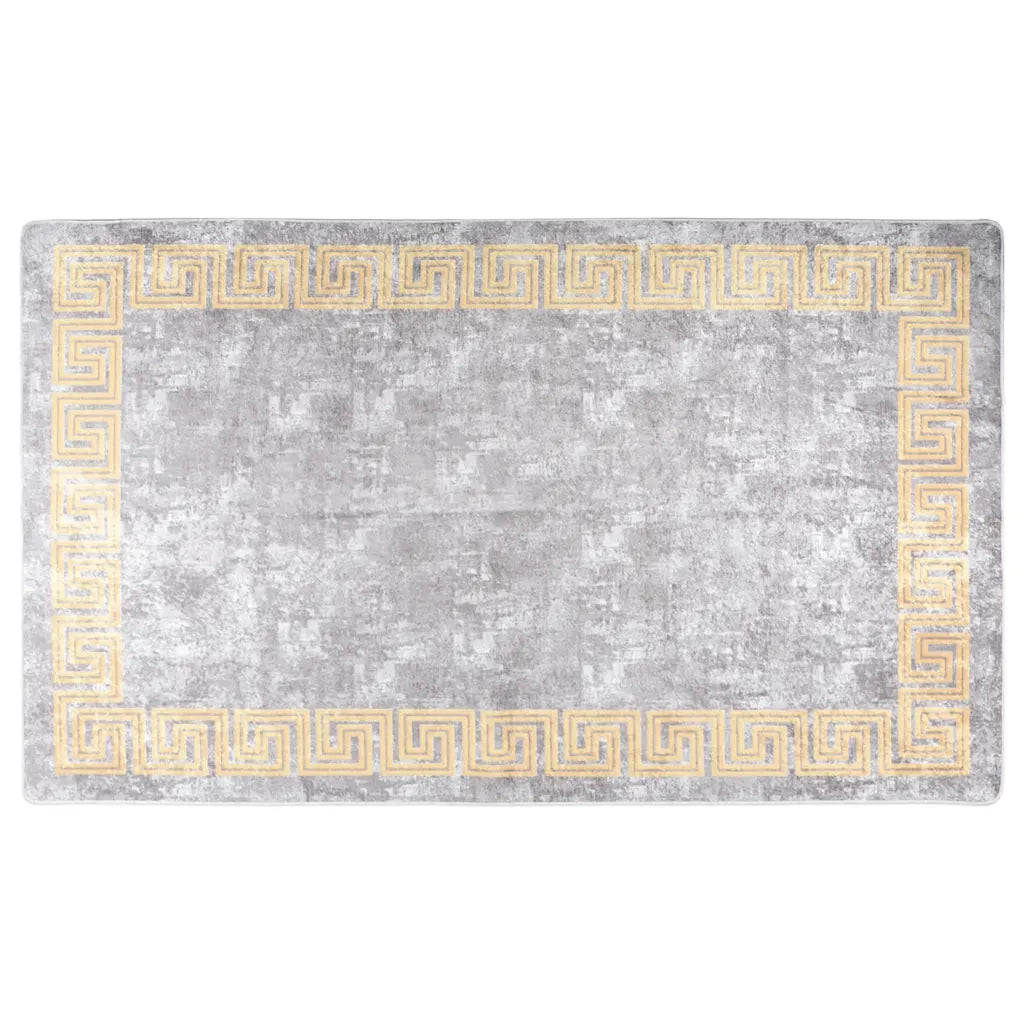Tappeto Lavabile 120x180 cm Grigio 337936