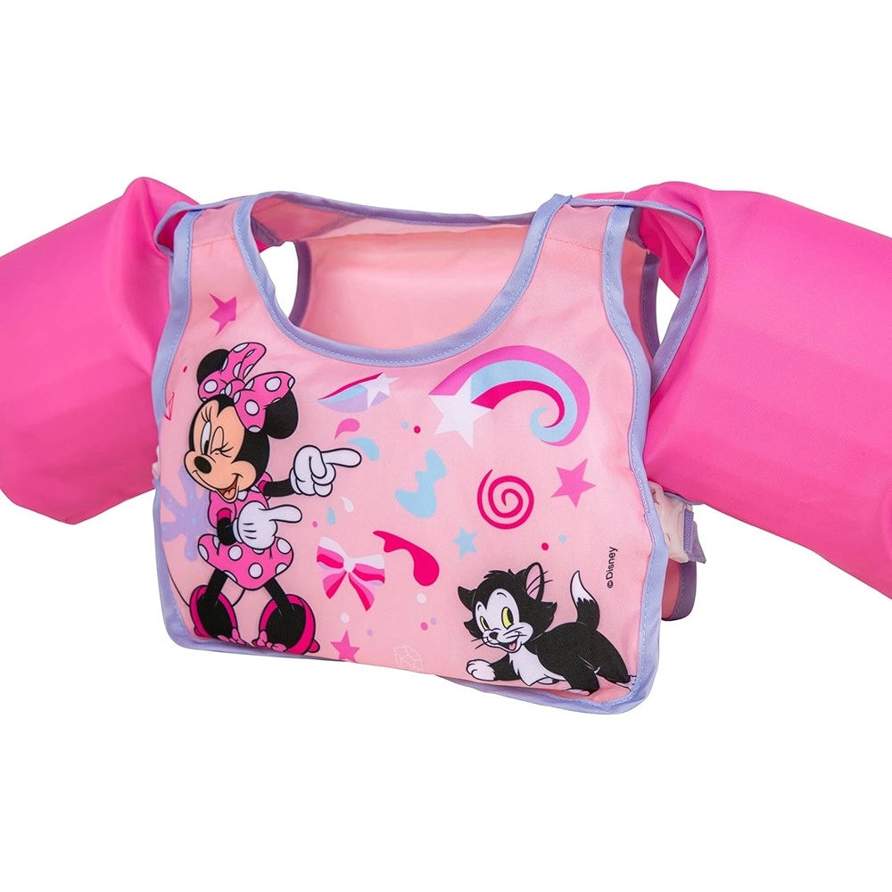 Trade Shop - Giubbotto Giubbetto Salvagente Gilet Nuoto Swim Pal Minnie Per Bambine 3-6 Anni 9101a -