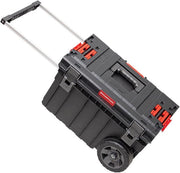 Carrello di Trucco - Cassetto di Trucco su Ruote - Trucco Mobili - Impermeabile IP66 Riciclabile - 60,5x40,5x34,5 cm - Nero