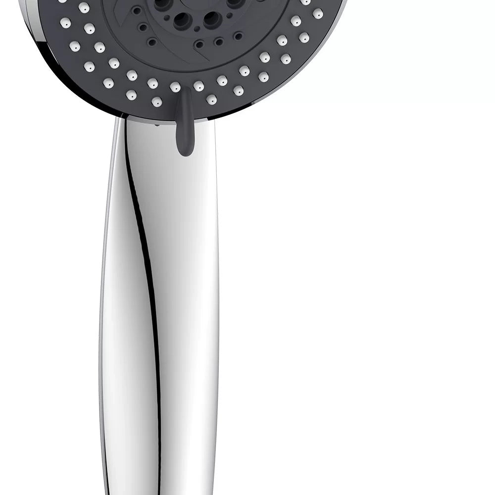Duplex Mirtillo cromato e grigio scuro 3 getti