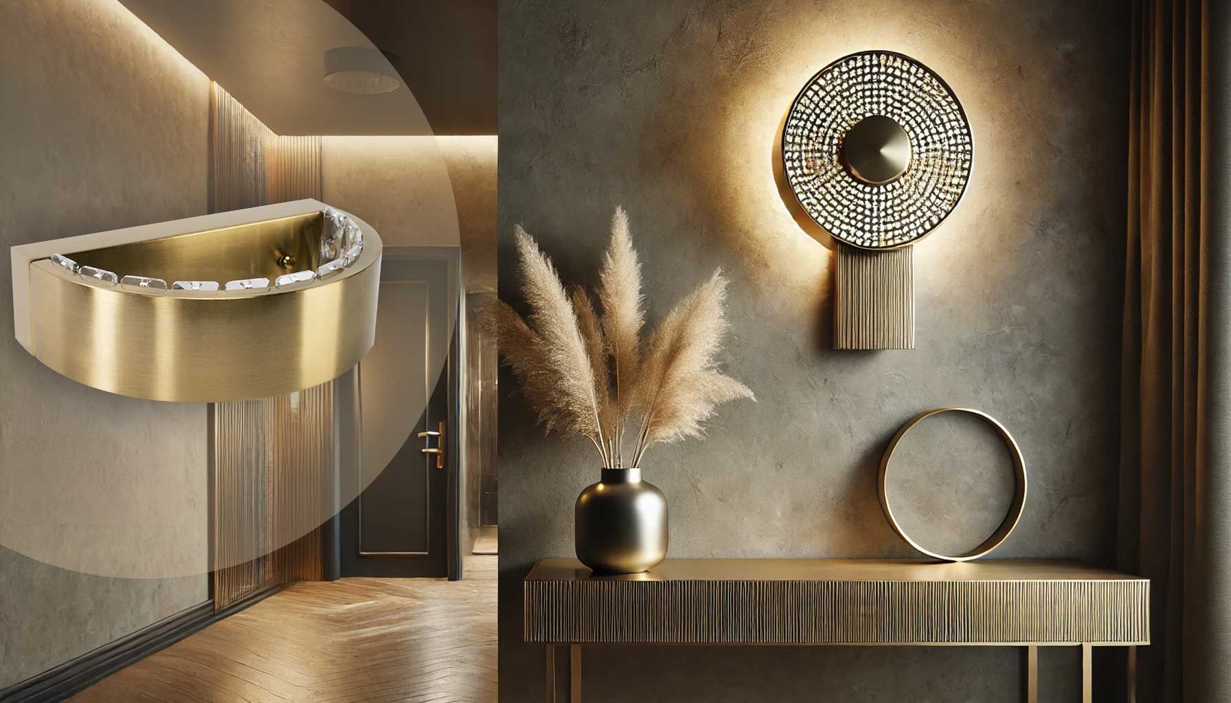 Lampada App1509-cp Brush Gold