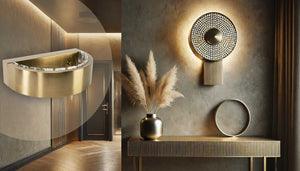 Lampada App1509-cp Brush Gold