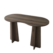 Scrivania "infinita" in legno 120 x 60 x 75 cm - Noce