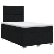 Letto box spring con materasso Nero 120 x 190 cm Tessuto 3454101