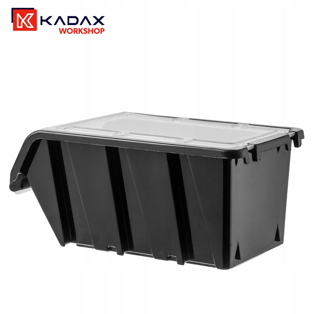 Vassoio organizer in plastica KADAX per officina, dimensioni 195x120x90 mm