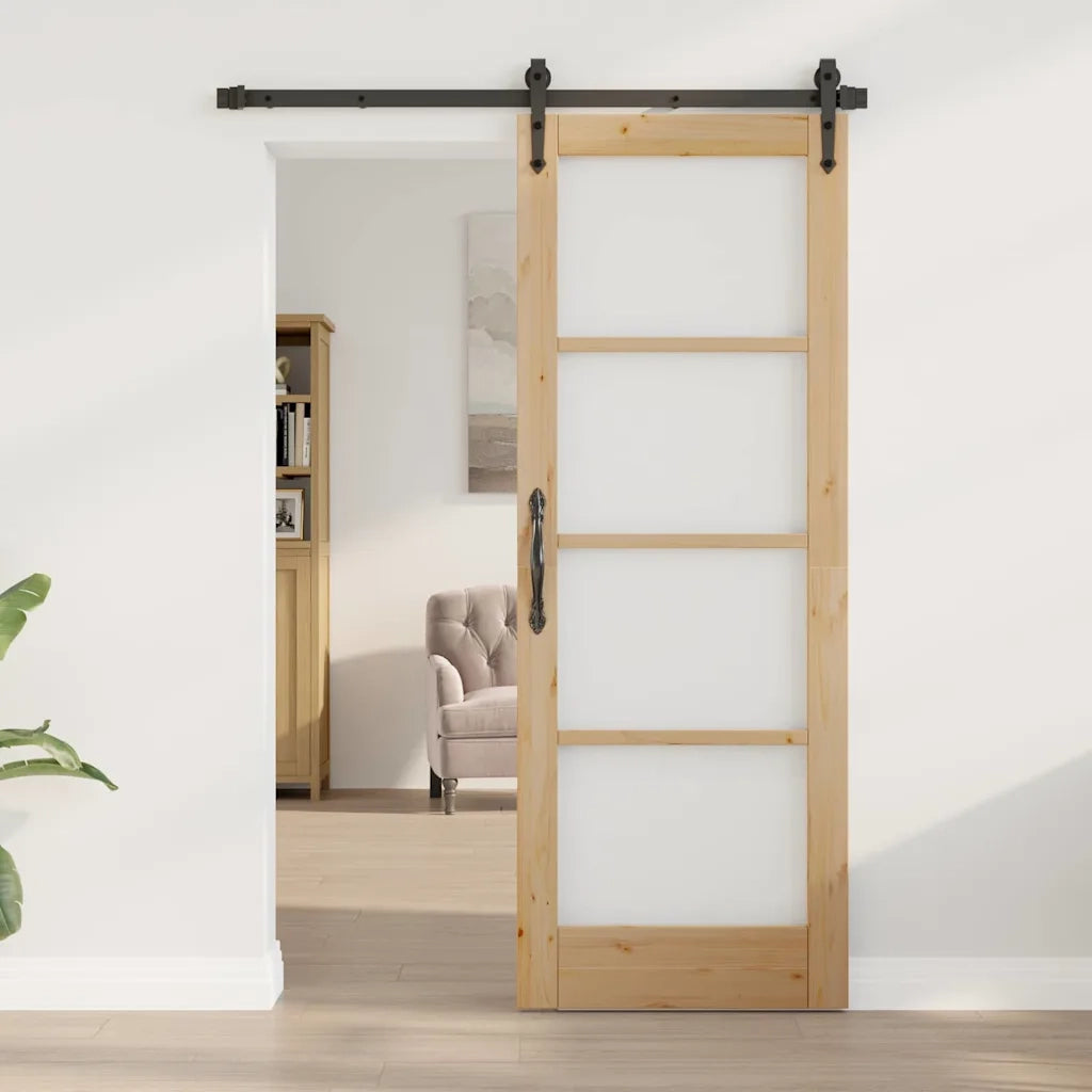Porta Interna ORKDAL Marrone 73,5 x 198,5 cm 4102683