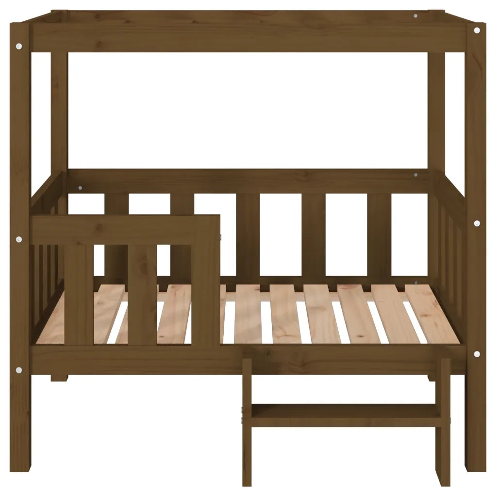 Cuccia per Cani Miele 95,5x73,5x90 cm in Legno Massello di Pino