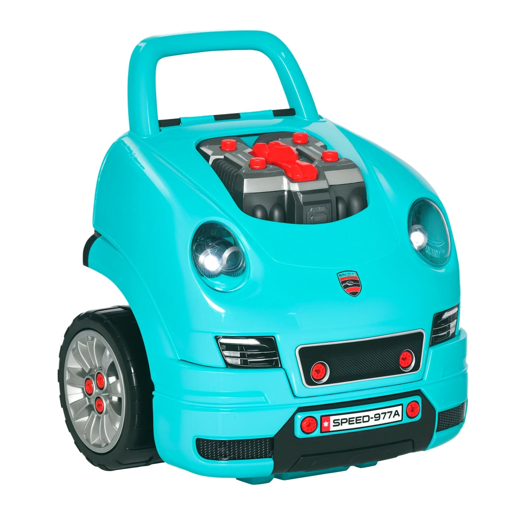 Camion Giocattolo per Bambini ¨C zephmum ¨C Nero e Azzurro, ABS e PP, 40x39x47 cm