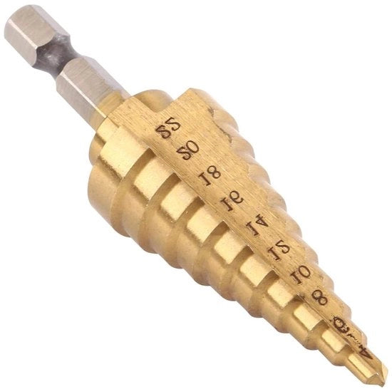 Furono per Foro a Cono a 6 Facce con Testa a Cono per Foratura a Veloce con Acciaio Resistente alla Usura e Verniciatura
