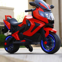 Moto Elettrica per Bambini 2 Posti 12V Jepsen Rossa