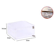 Trade Shop - Scatola Salvaspazio Portatutto Contenitore Organizer Armadi 52x35x19.5 Cm 59975 -