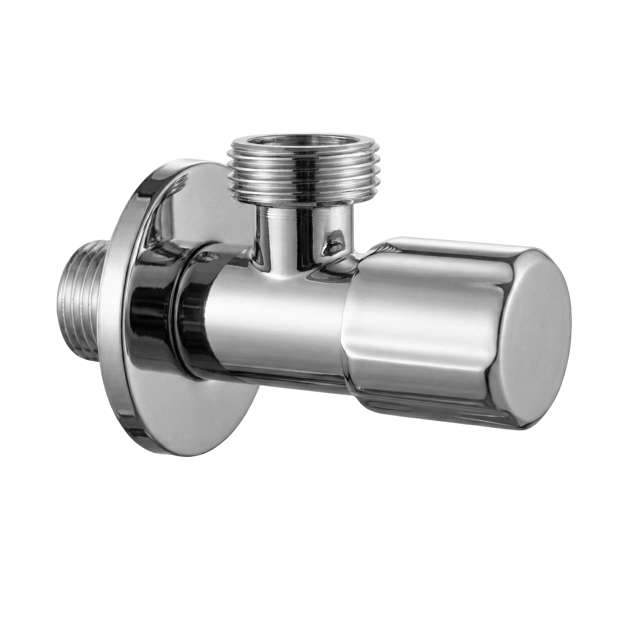 Valvola Ad Angolo 02 1/2" X 3/4" Chrome