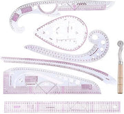 Strumento di Misura per Stoffa con Righello Metrisco, Righello Francese e Curve per Cucire Gonne, Gonne a Curve, Attrezzi per Cucire, Modelli
