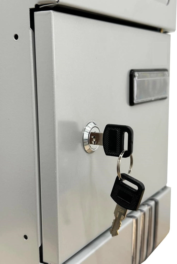 Cassetta postale da esterno Luxury - Silver - 1 comparto