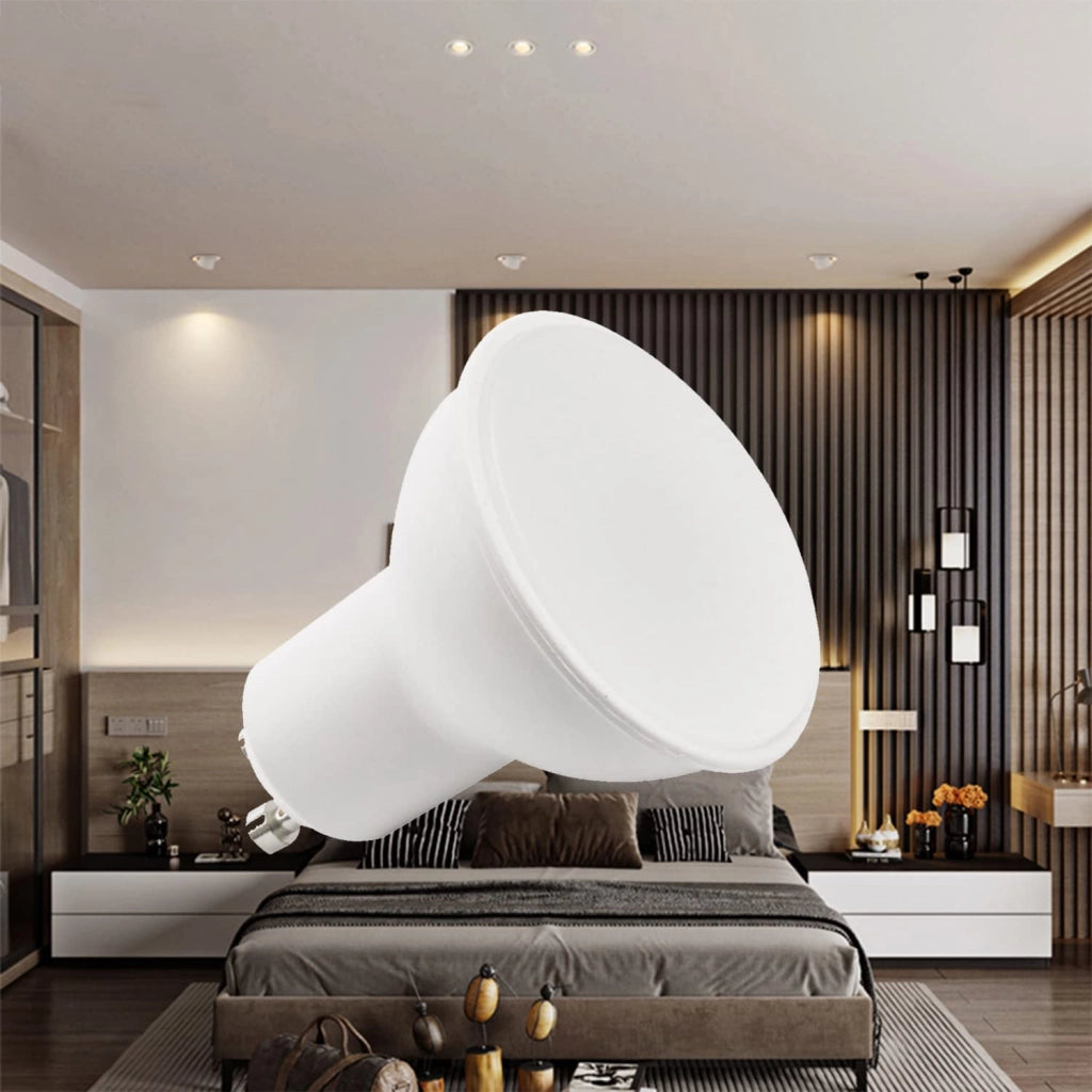 Lampada faretto 6W luce lampadina a led attacco con attacco GU10 da 220V verde