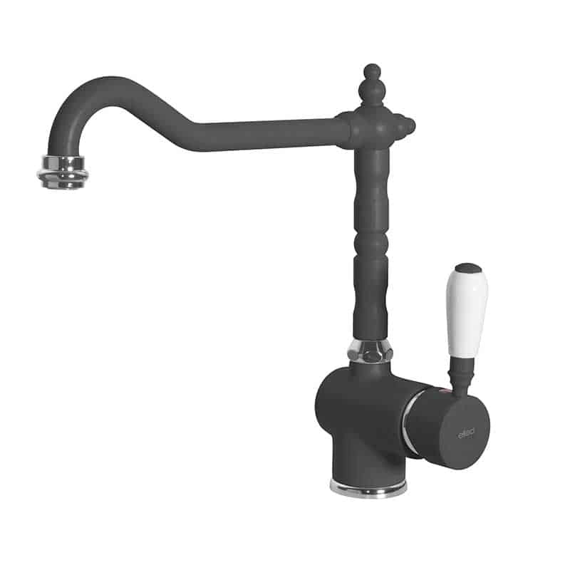 Rubinetto Miscelatore Cucina Elleci Rio Granitek Antracite MGKRIO59