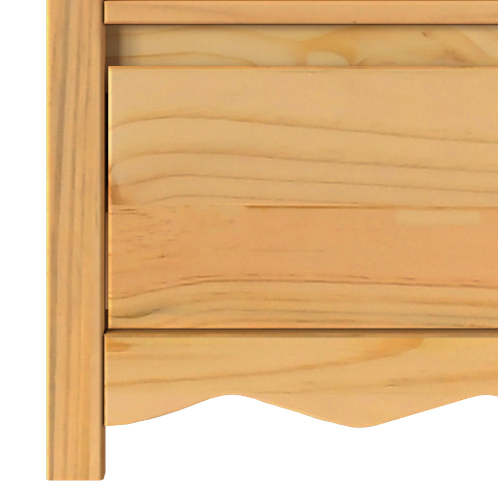 Mobile TV  "DRAMMEN" 99x43x55 cm in Legno Massello di Pino