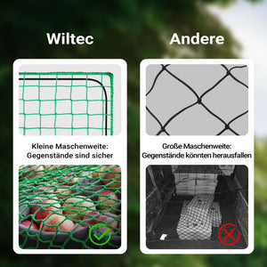 Rete ferma carico per trasporto su rimorchio e container 3 x 6 m Rete di sicurezza