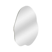 Specchio Freya, Specchiera, Articolo d'arredo a muro, Decorazione con specchio, 60x2h85 cm, Nero