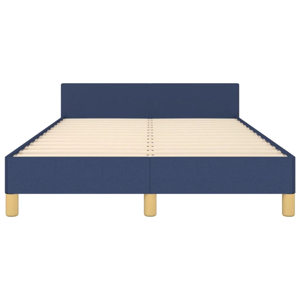 Giroletto con Testiera Blu 120x200 cm in Tessuto cod mxl 31232