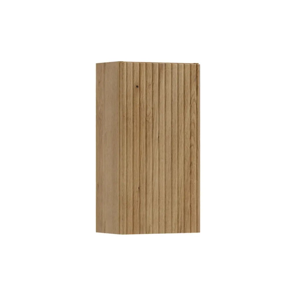 Mobile da bagno VANO 57 cm in rovere sospeso con porta