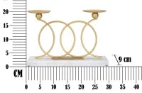 Portacandele Infinity cm 30X9X20