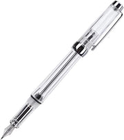 Vulpen con Grande Capacità 05 mm Punta Transparente Bianco - Articoli da Ufficio - Inchiostro Velocissimo