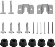 Accessori per la parete per tavolo da darts - set di 2 con chiodi e accessori standard