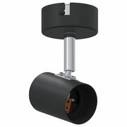 Faretto da soffitto Nero 6,5 x 6 x 11,5 cm Metallo CFW3057440