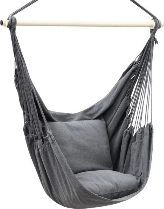 Sedia a Sacco - Sedia a Sacco a Uovo – Sedia a Sacco con Cuscini Standaard – Inclusa - Per Interno o Esterno – Sedie a Sacco - Peso Massimo 150 Kg – Per Camera da Letto e Giardino