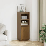Credenza Marrone Miele 37x34x110 cm in Legno Massello di Pino cod mxl 14863