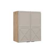 Pensile da cucina Fame-Line GrigioBeige/Rovere dorato 60 cm Vicco