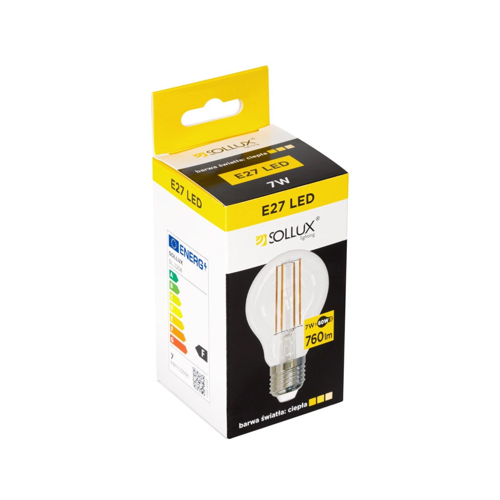 Lampadina LED E27 3000K 7W 760lm