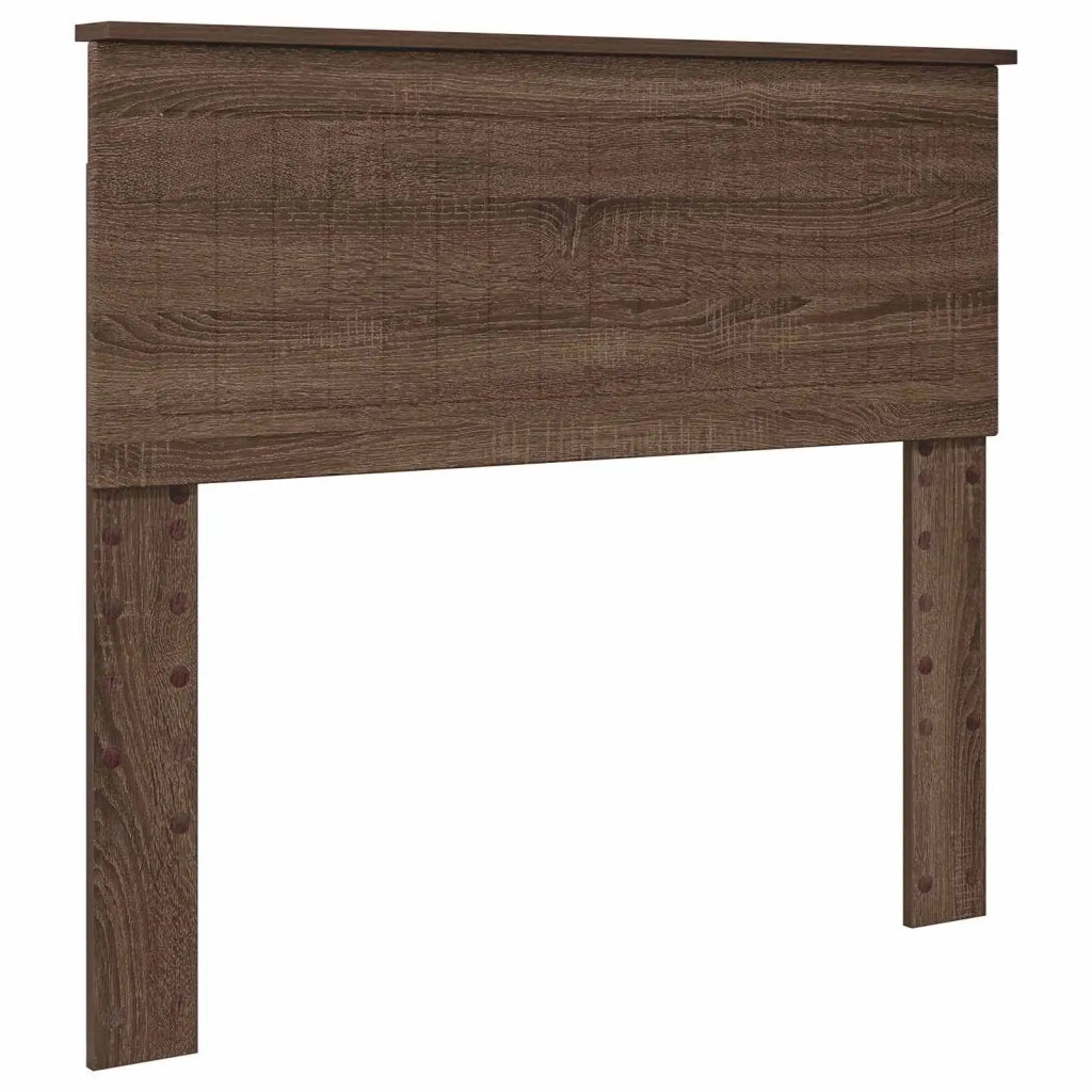 Struttura del letto Rovere Marrone 100 x 200 cm Pino massello