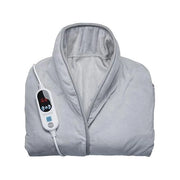 Macom 936 coperta/cuscino elettrico Coperta elettrica 100 W Grigio Microfibra