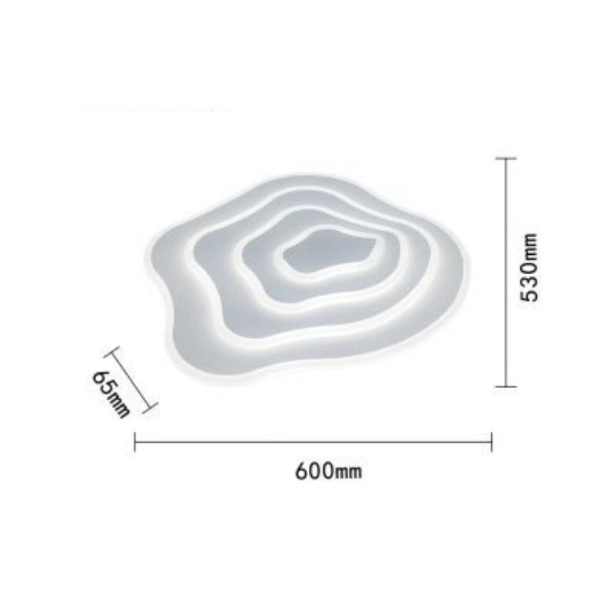 Lampadario Plafoniera Illuminazione a Led Stile Moderno da 59W Luce Per Soffitto