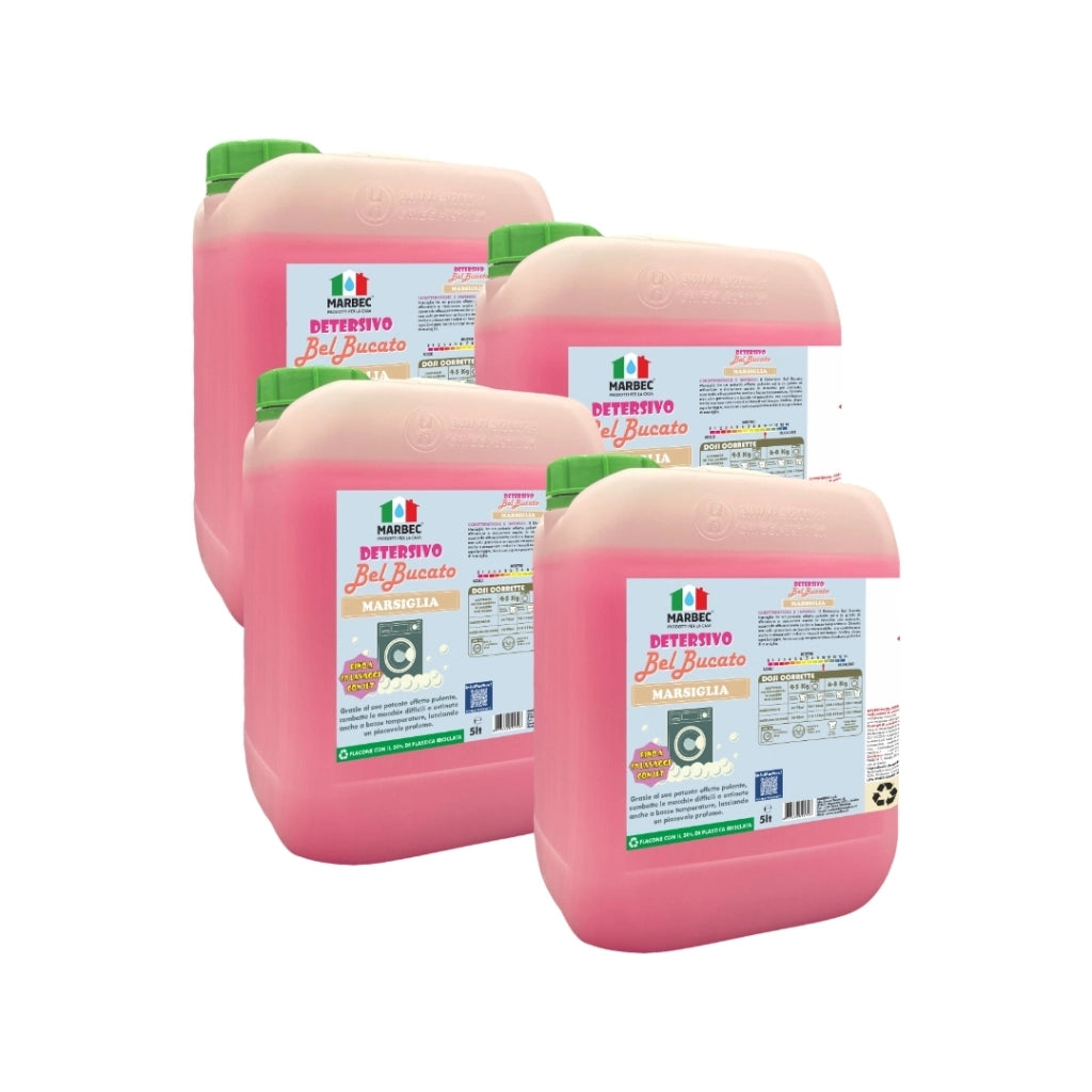 DETERSIVO BelBucato Marsiglia 5LTx4Pz