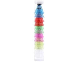 Palline da badminton - Duraturo e stabile - 12 pezzi - Adatti per indoor e outdoor - Varie colorazioni