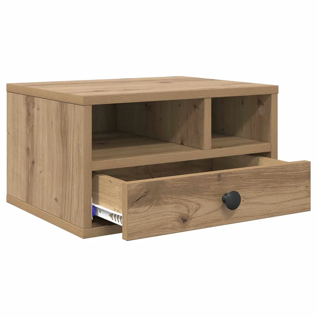 Supporto per Stampante Rovere artigianale 40 x 32 x 24 cm